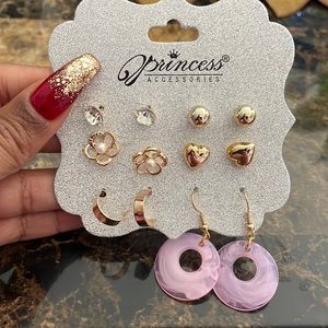 Stud Earrings Set